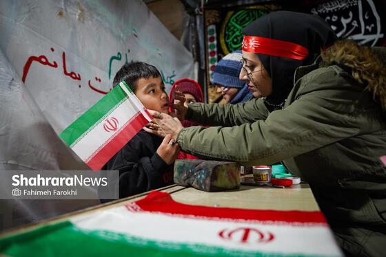 گزارش تصویری | خونخواهی رهبر شهید در میدان فجر مشهد