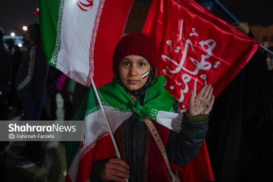 گزارش تصویری | خونخواهی رهبر شهید در میدان فجر مشهد