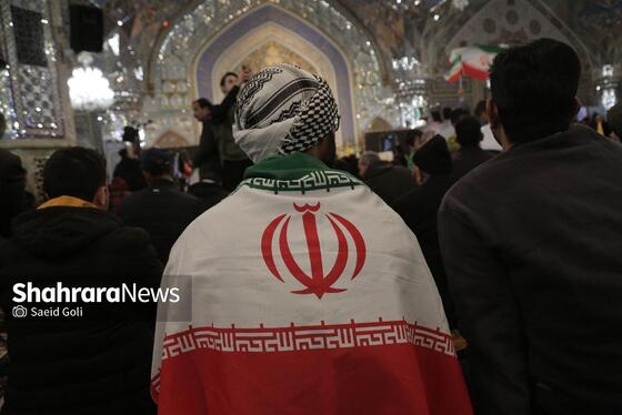 گزارش تصویری | اجتماع مهاجران افغانستانی ساکن مشهد در سوگ قائد امت