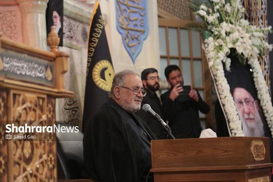 گزارش تصویری | اجتماع مهاجران افغانستانی ساکن مشهد در سوگ قائد امت