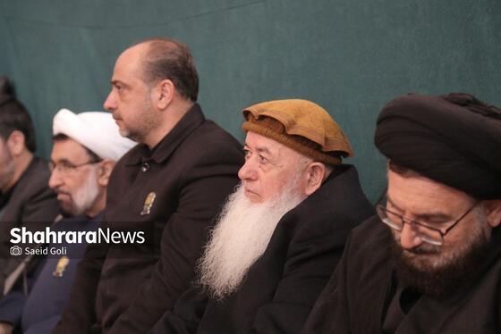 گزارش تصویری | اجتماع مهاجران افغانستانی ساکن مشهد در سوگ قائد امت