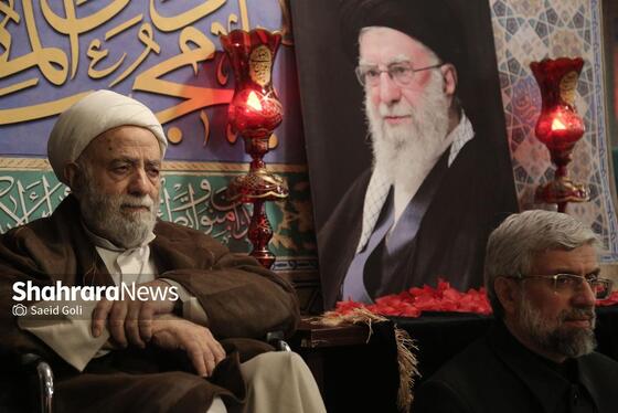 گزارش تصویری | اجتماع مهاجران افغانستانی ساکن مشهد در سوگ قائد امت