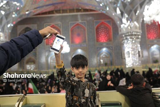 گزارش تصویری | اجتماع مهاجران افغانستانی ساکن مشهد در سوگ قائد امت