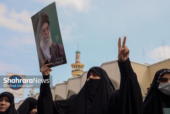 گزارش تصویری | خروش انقلابی نمازگزاران جمعه مشهد در محکومیت جنایات رژیم صهیونیستی و آمریکا