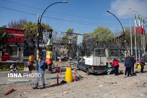 گزارش تصویری | خسارات ناشی از تجاوز هوایی آمریکا و رژیم صهیونیستی به ایران - تهران (۱۵ اسفند ۱۴۰۴)