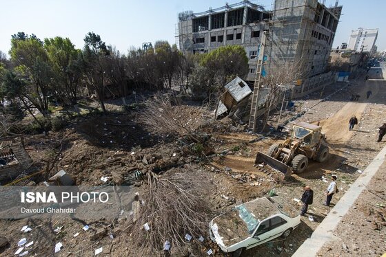 گزارش تصویری | خسارات ناشی از تجاوز هوایی آمریکا و رژیم صهیونیستی به ایران - تهران (۱۵ اسفند ۱۴۰۴)