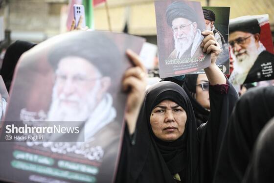 گزارش تصویری | اجتماع مهاجران افغانستانی در سوگ امام امت در محله گلشهر مشهد