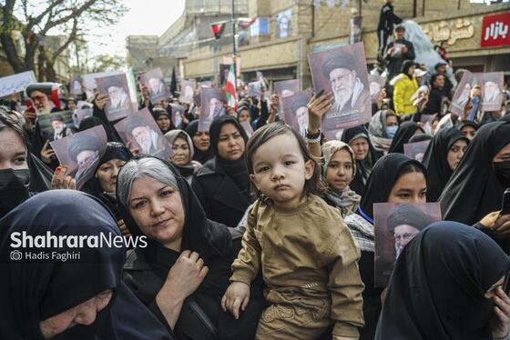 گزارش تصویری | اجتماع مهاجران افغانستانی در سوگ امام امت در محله گلشهر مشهد