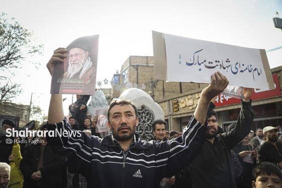 گزارش تصویری | اجتماع مهاجران افغانستانی در سوگ امام امت در محله گلشهر مشهد