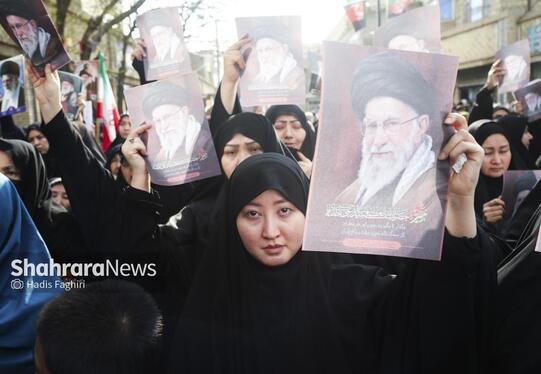 گزارش تصویری | اجتماع مهاجران افغانستانی در سوگ امام امت در محله گلشهر مشهد