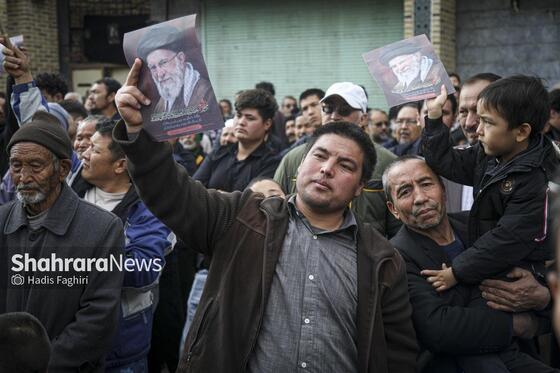 گزارش تصویری | اجتماع مهاجران افغانستانی در سوگ امام امت در محله گلشهر مشهد