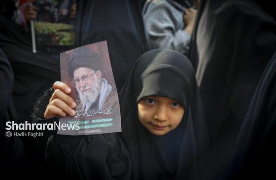 گزارش تصویری | اجتماع مهاجران افغانستانی در سوگ امام امت در محله گلشهر مشهد