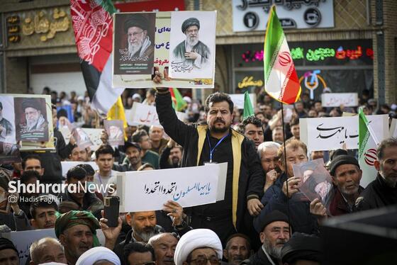 گزارش تصویری | اجتماع مهاجران افغانستانی در سوگ امام امت در محله گلشهر مشهد