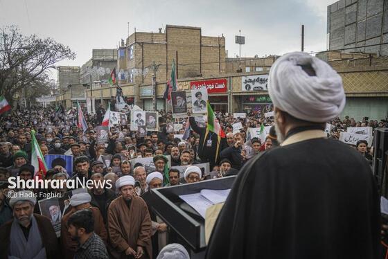 گزارش تصویری | اجتماع مهاجران افغانستانی در سوگ امام امت در محله گلشهر مشهد