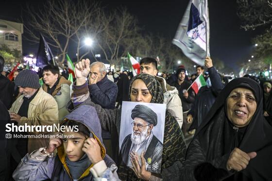 گزارش تصویری | حضور پرشور مردم مشهد در خون‌خواهی امام شهید و حمایت از نیرو‌های مسلح (۱۵ اسفند ۱۴۰۴)