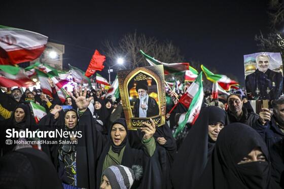 گزارش تصویری | حضور پرشور مردم مشهد در خون‌خواهی امام شهید و حمایت از نیرو‌های مسلح (۱۵ اسفند ۱۴۰۴)
