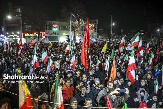 گزارش تصویری | حضور پرشور مردم مشهد در خون‌خواهی امام شهید و حمایت از نیرو‌های مسلح (۱۵ اسفند ۱۴۰۴)