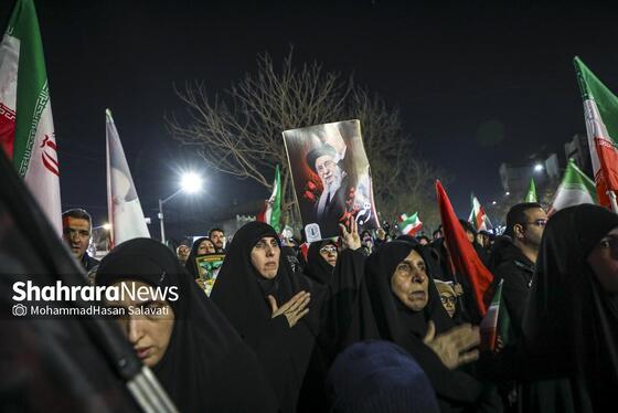گزارش تصویری | حضور پرشور مردم مشهد در خون‌خواهی امام شهید و حمایت از نیرو‌های مسلح (۱۵ اسفند ۱۴۰۴)