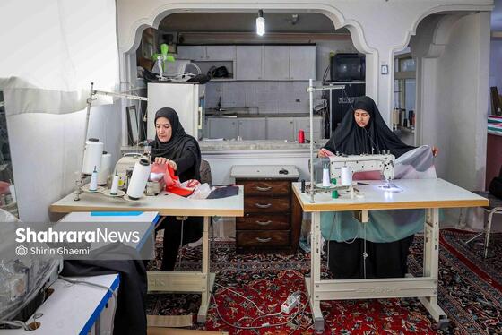 گزارش تصویری | پرچم میهن، برای ایستادگی ایران