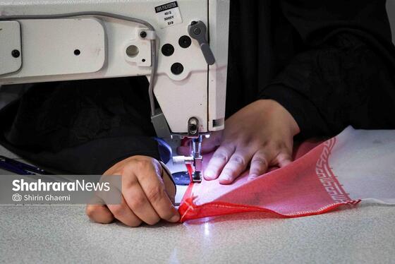 گزارش تصویری | پرچم میهن، برای ایستادگی ایران