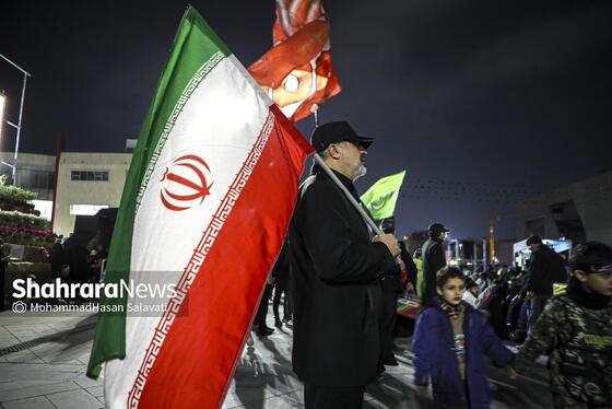 گزارش تصویری | مراسم احیای شب نوزدهم رمضان ۱۴۰۴ در خیابان‌های مشهد