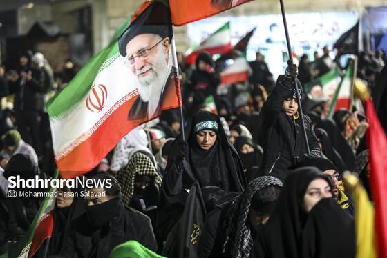 گزارش تصویری | مراسم احیای شب نوزدهم رمضان ۱۴۰۴ در خیابان‌های مشهد