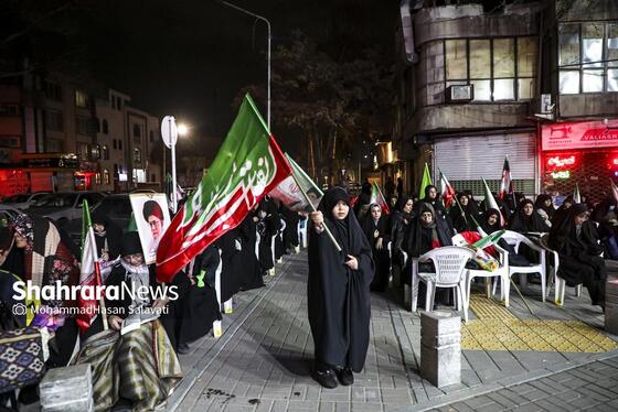 گزارش تصویری | مراسم احیای شب نوزدهم رمضان ۱۴۰۴ در خیابان‌های مشهد
