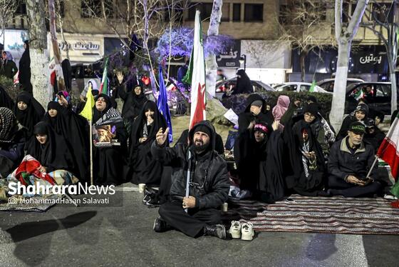 گزارش تصویری | مراسم احیای شب نوزدهم رمضان ۱۴۰۴ در خیابان‌های مشهد
