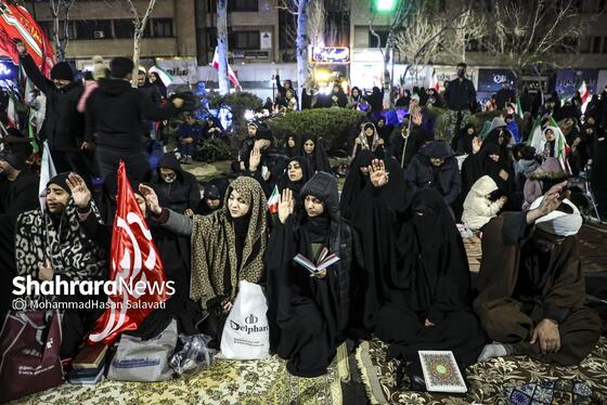 گزارش تصویری | مراسم احیای شب نوزدهم رمضان ۱۴۰۴ در خیابان‌های مشهد