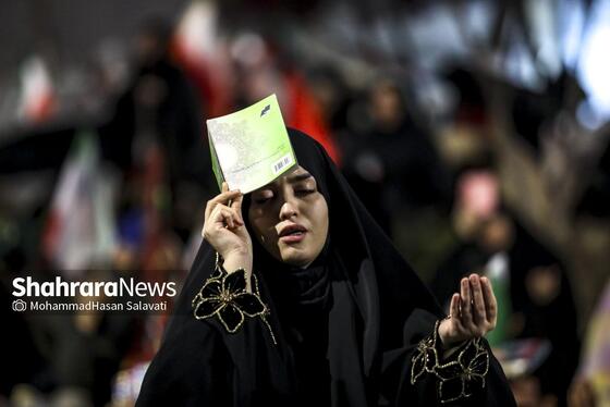 گزارش تصویری | مراسم احیای شب نوزدهم رمضان ۱۴۰۴ در خیابان‌های مشهد