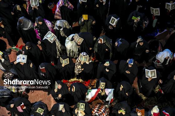 گزارش تصویری | مراسم احیای شب نوزدهم رمضان ۱۴۰۴ در خیابان‌های مشهد