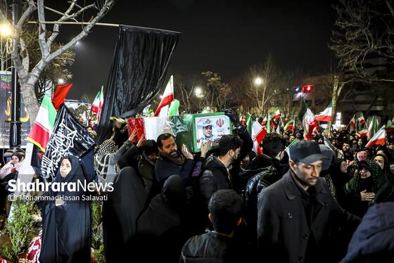 گزارش تصویری | مراسم احیای شب نوزدهم رمضان ۱۴۰۴ در خیابان‌های مشهد