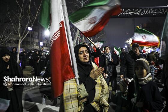 گزارش تصویری | مراسم احیای شب نوزدهم رمضان ۱۴۰۴ در خیابان‌های مشهد