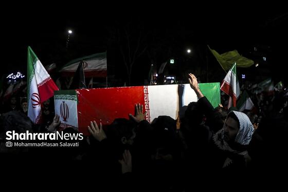 گزارش تصویری | مراسم احیای شب نوزدهم رمضان ۱۴۰۴ در خیابان‌های مشهد