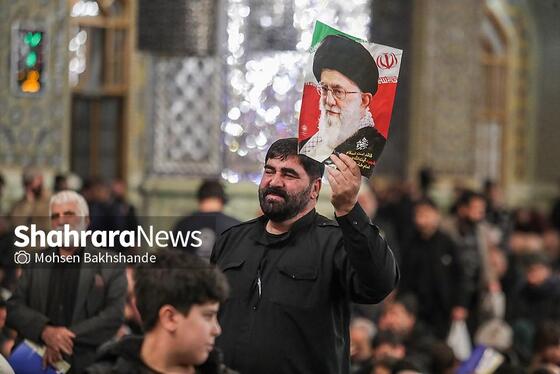 گزارش تصویری | مراسم احیای اولین شب قدر در حرم مطهر امام رضا (ع)