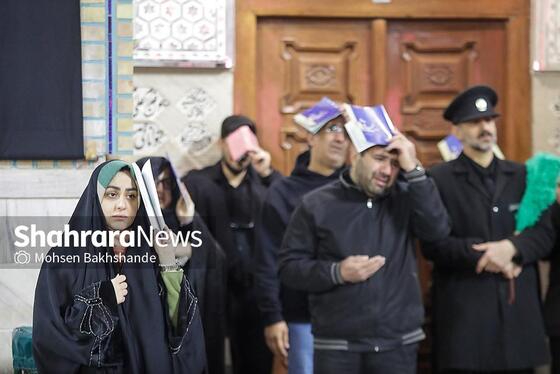 گزارش تصویری | مراسم احیای اولین شب قدر در حرم مطهر امام رضا (ع)