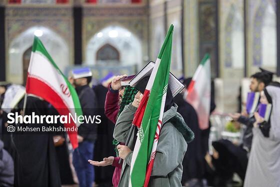 گزارش تصویری | مراسم احیای اولین شب قدر در حرم مطهر امام رضا (ع)