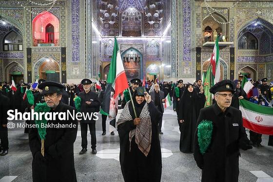 گزارش تصویری | مراسم احیای اولین شب قدر در حرم مطهر امام رضا (ع)
