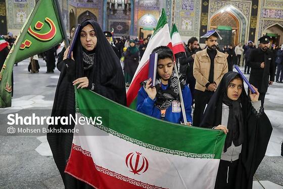 گزارش تصویری | مراسم احیای اولین شب قدر در حرم مطهر امام رضا (ع)