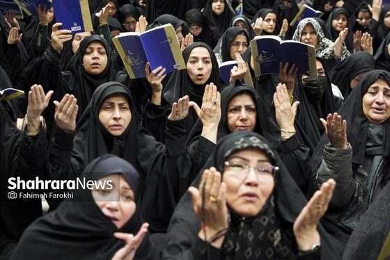 گزارش تصویری | مراسم احیا ویژه ناشنوایان در شب‌ نوزدهم ماه مبارک رمضان در حرم مطهر رضوی