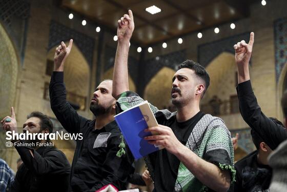 گزارش تصویری | مراسم احیا ویژه ناشنوایان در شب‌ نوزدهم ماه مبارک رمضان در حرم مطهر رضوی