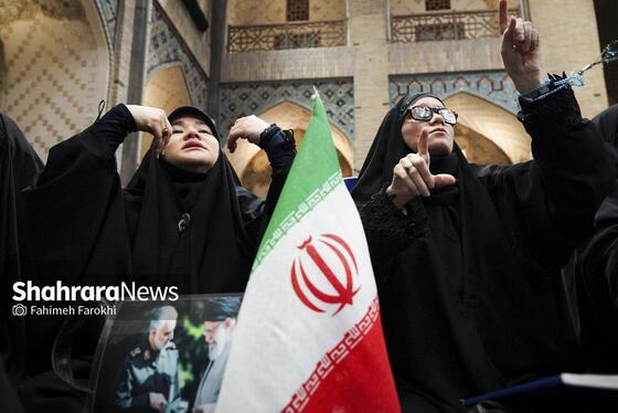 گزارش تصویری | مراسم احیا ویژه ناشنوایان در شب‌ نوزدهم ماه مبارک رمضان در حرم مطهر رضوی