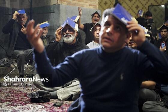 گزارش تصویری | مراسم احیا ویژه ناشنوایان در شب‌ نوزدهم ماه مبارک رمضان در حرم مطهر رضوی