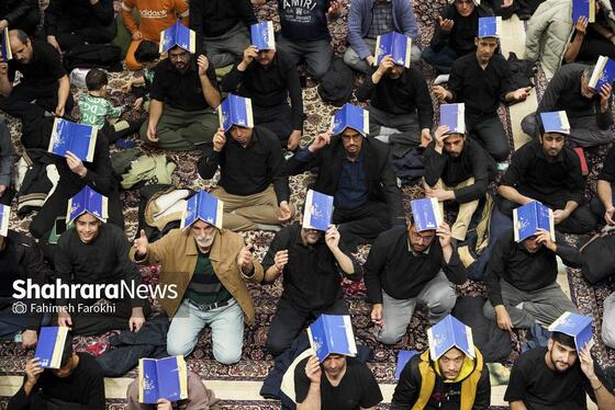 گزارش تصویری | مراسم احیا ویژه ناشنوایان در شب‌ نوزدهم ماه مبارک رمضان در حرم مطهر رضوی