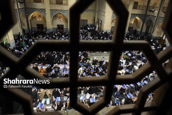 گزارش تصویری | مراسم احیا ویژه ناشنوایان در شب‌ نوزدهم ماه مبارک رمضان در حرم مطهر رضوی