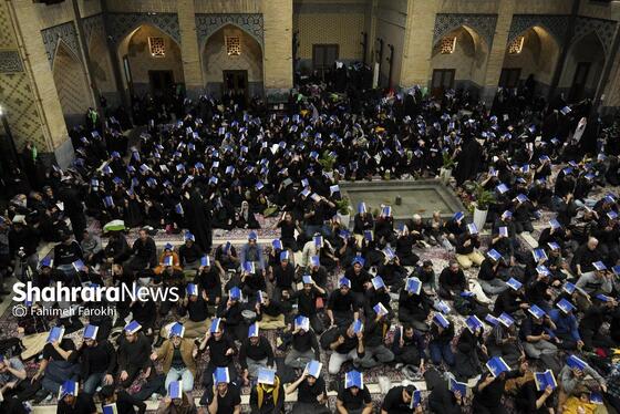 گزارش تصویری | مراسم احیا ویژه ناشنوایان در شب‌ نوزدهم ماه مبارک رمضان در حرم مطهر رضوی