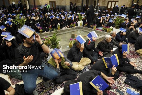 گزارش تصویری | مراسم احیا ویژه ناشنوایان در شب‌ نوزدهم ماه مبارک رمضان در حرم مطهر رضوی