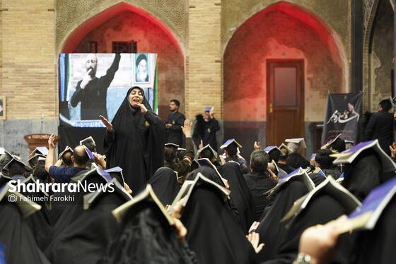 گزارش تصویری | مراسم احیا ویژه ناشنوایان در شب‌ نوزدهم ماه مبارک رمضان در حرم مطهر رضوی