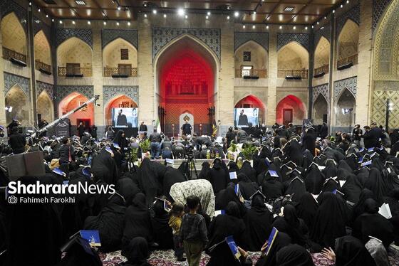 گزارش تصویری | مراسم احیا ویژه ناشنوایان در شب‌ نوزدهم ماه مبارک رمضان در حرم مطهر رضوی
