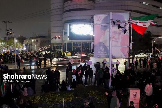 گزارش تصویری | مراسم احیای اولین شب قدر رمضان ۱۴۰۴ - چهارراه مخابرات مشهد